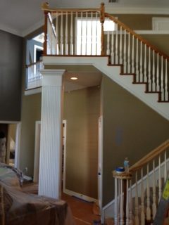 Painting of Luxury Home – Stairs